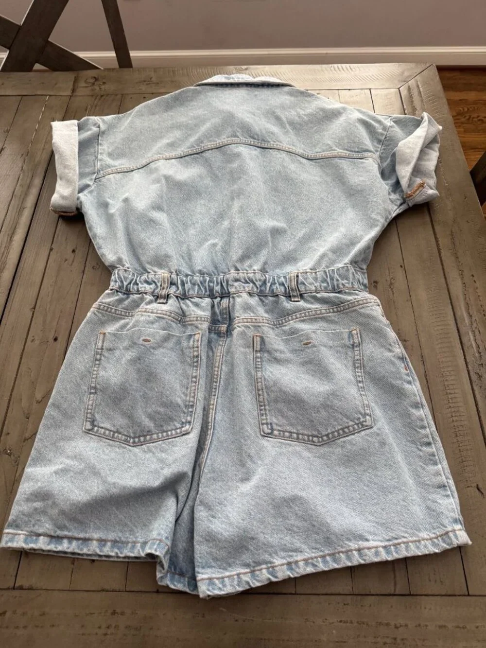Zara blue denim